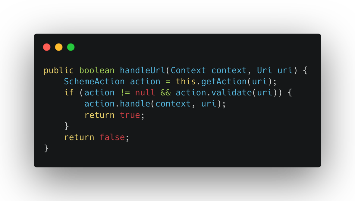 Figure from “1-Click ATO: A studycase of common Android apps misconfigurations.” — handle url