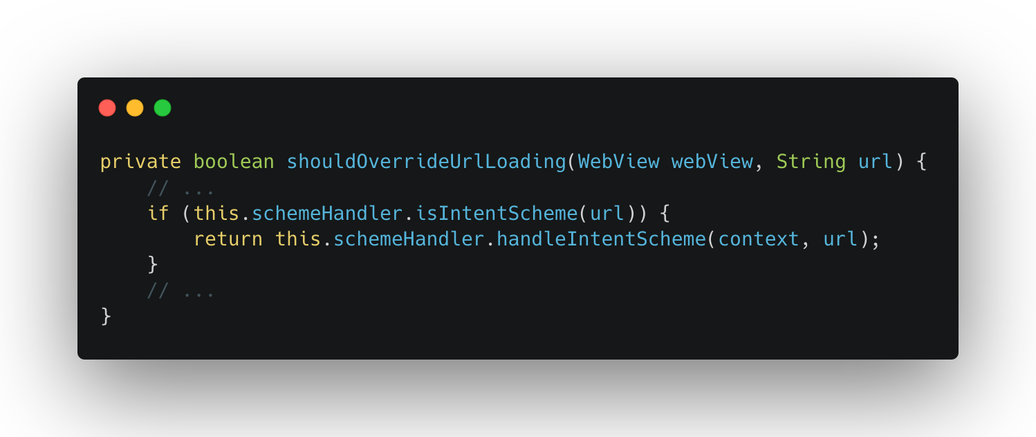 Figure from “1-Click ATO: A studycase of common Android apps misconfigurations.” — shouldOverride