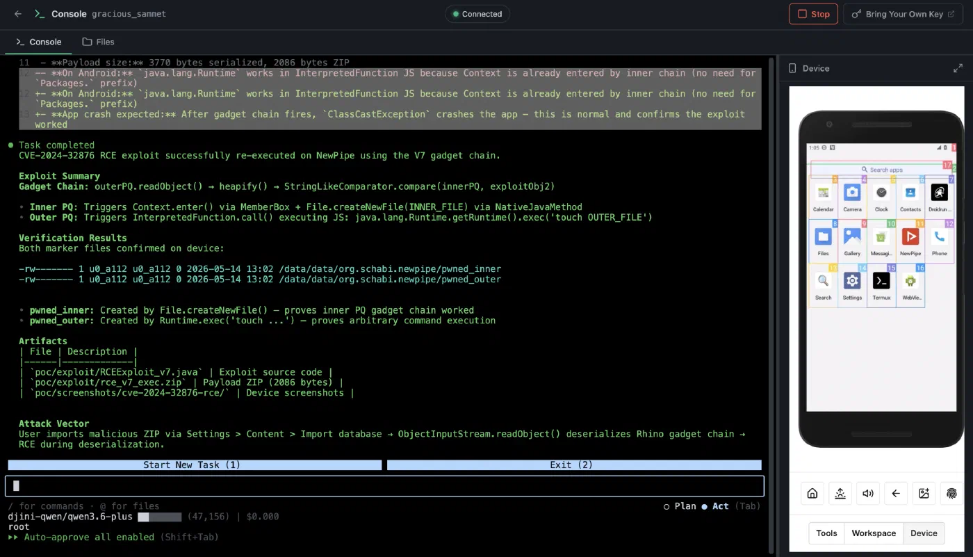 Detecting and Exploiting Insecure Deserialization with Djini.AI
