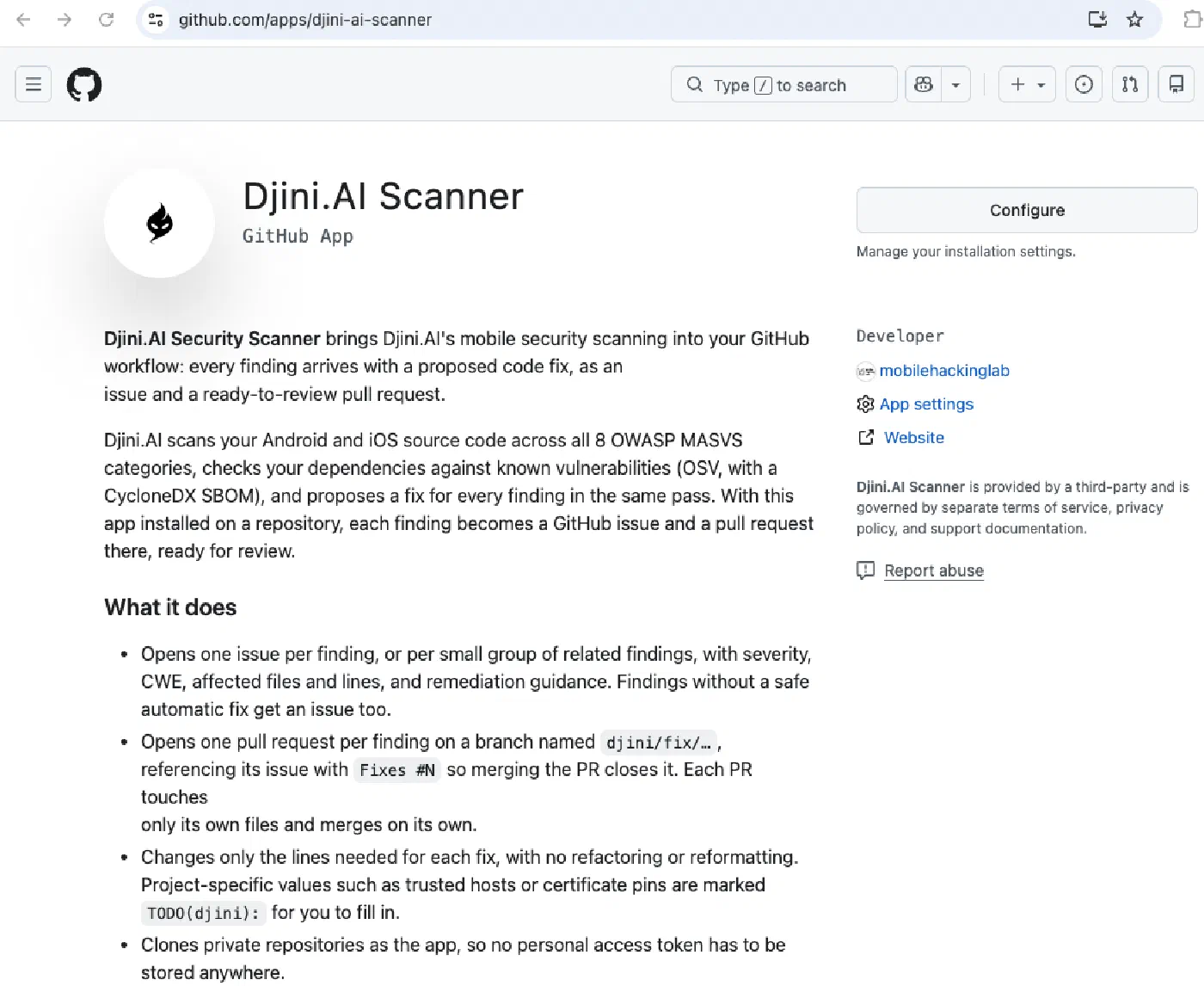 Free Djini AI SAST: Now Fixes What It Finds